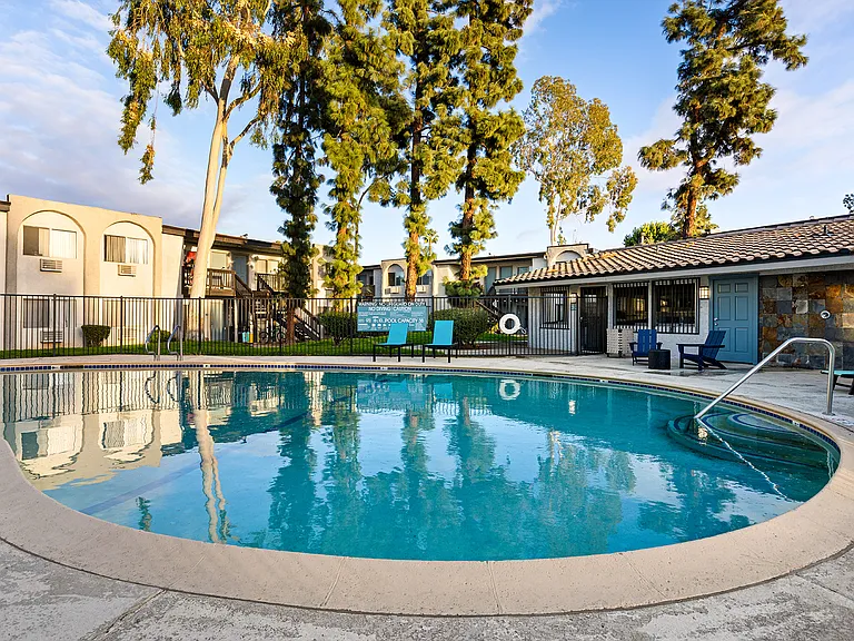 Cool off with a refreshing swim steps from home.
