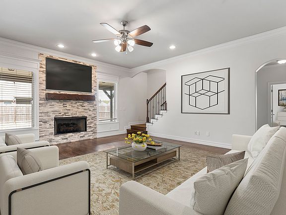 Living room - house does NOT come furnished.