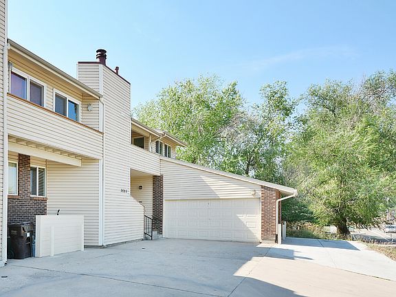 Double car garage with extra storage space (2695 Folsom is shown, 2645 Folsom is mirrored image).