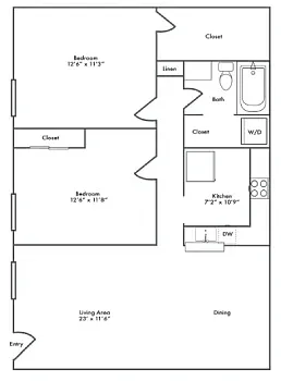 Floor plan The Maple