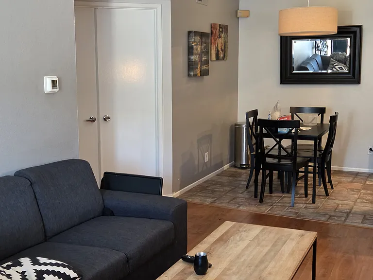 Living area & Dining Area
