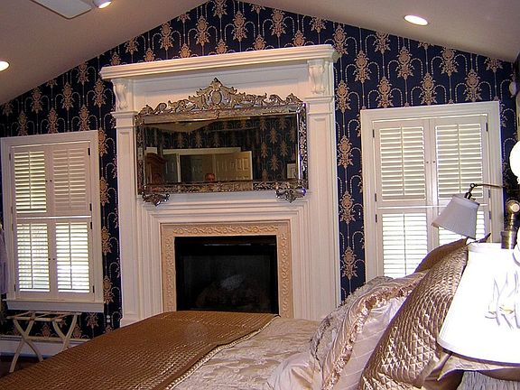 Master Suite with recessed lighting, walk in closet 