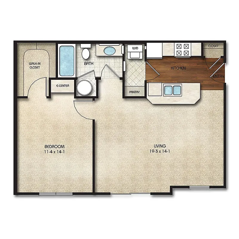 Floor plan Madison III