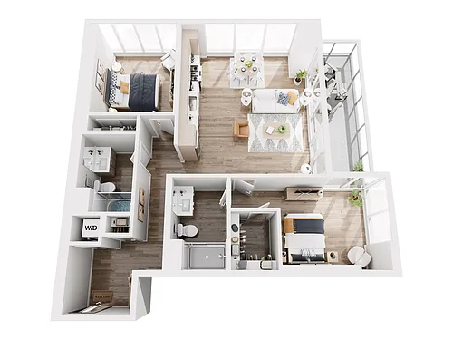 Floor plan B25