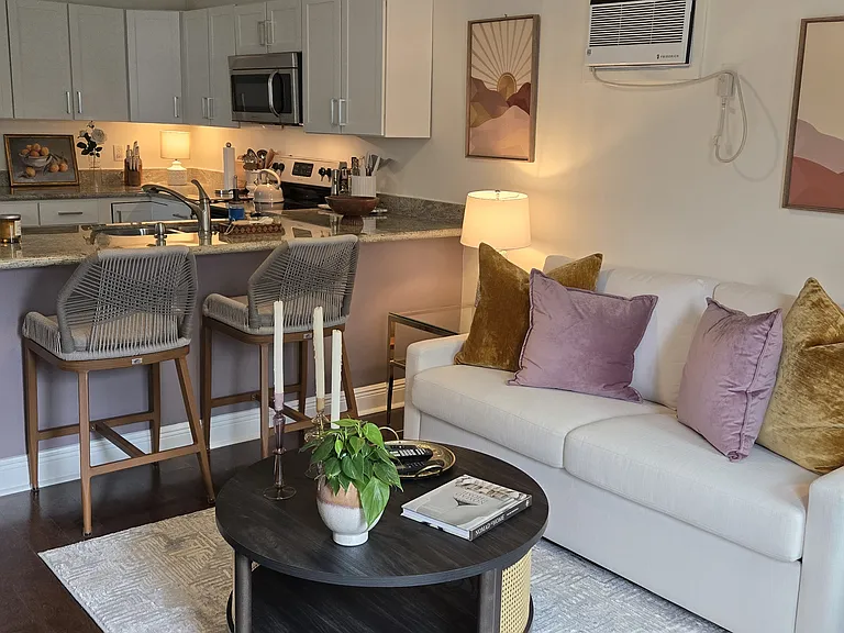 Living Area with Sleeper Sofa