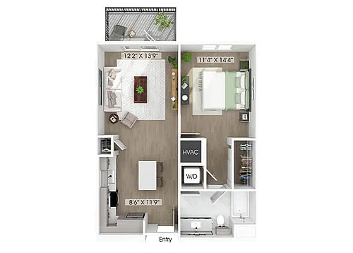 Floor plan A1