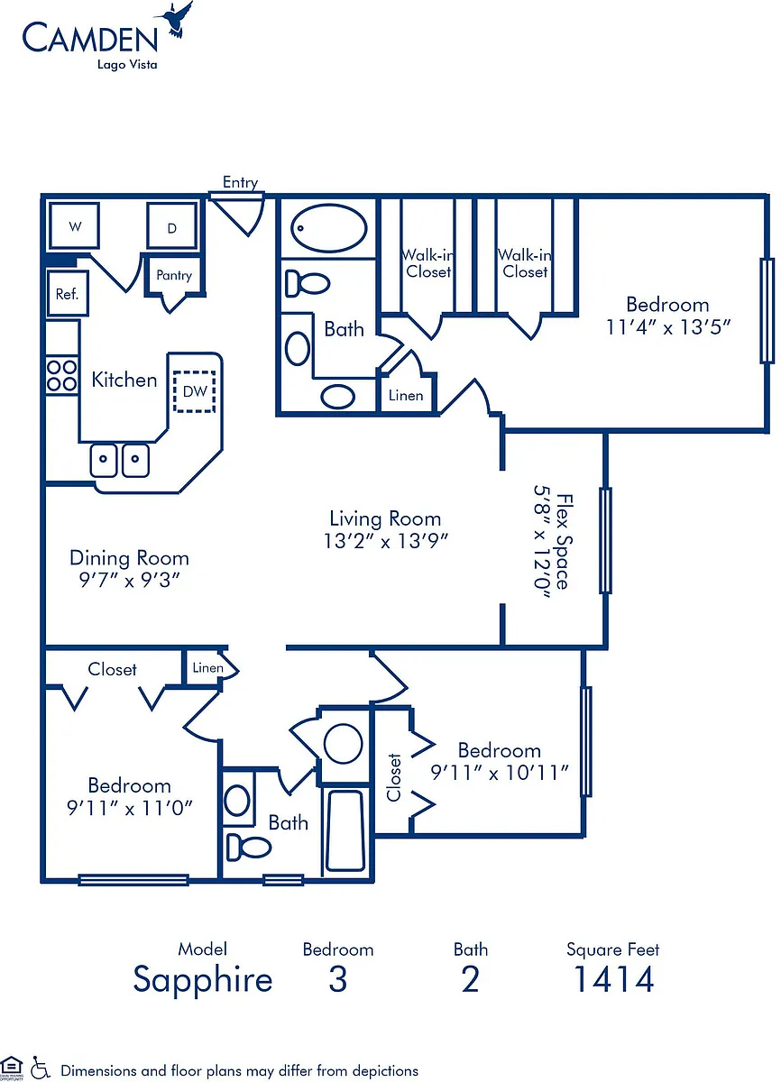 Floor plan Sapphire