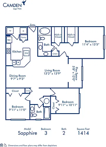 Floor plan Sapphire