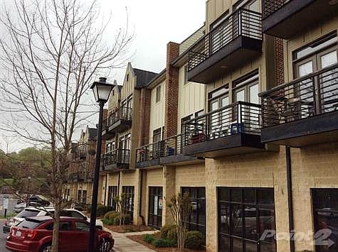 Balcony overlooking downtown Davidson!