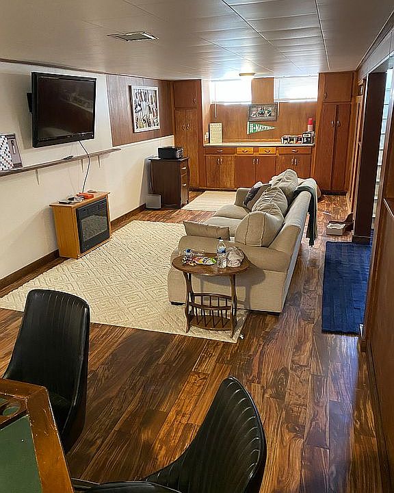 Finished basement