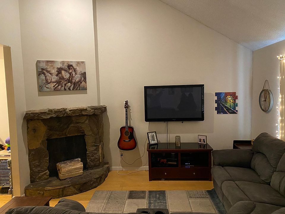 Living Area with Fireplace