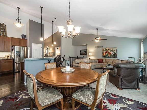 Breakfast Room Open to Kitchen and Family Room.
