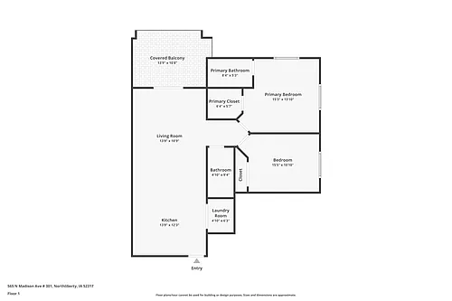 Floor plan 2-Bedroom