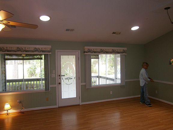Bay Windows to back yard