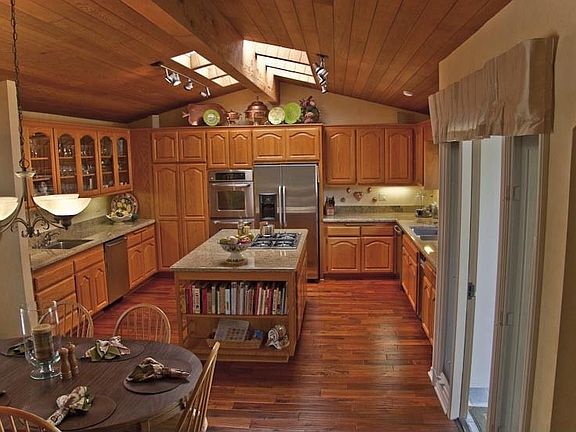huge center island kitchen