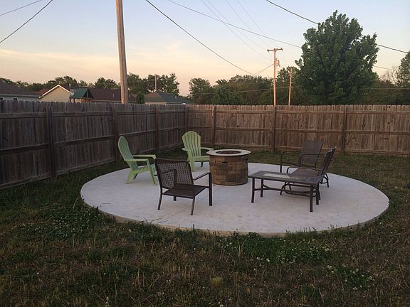 2nd patio out back