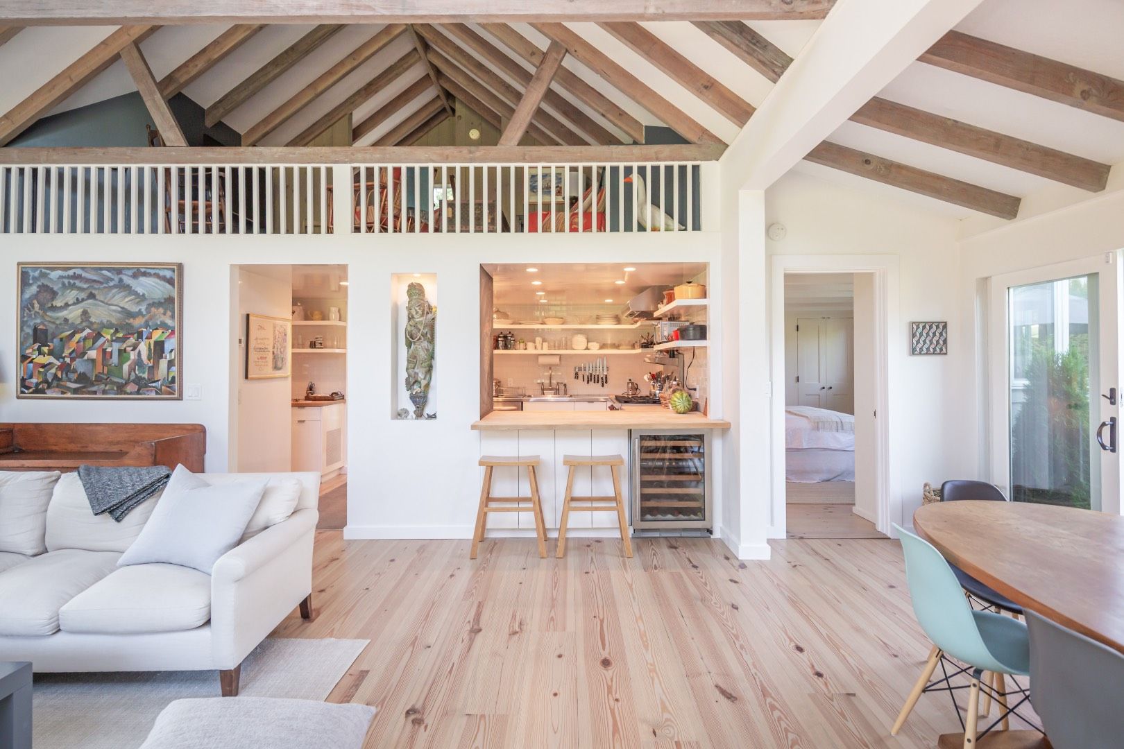  Living Room with view of loft
