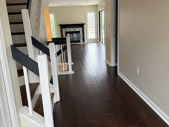 Entry. Storage closet on left.