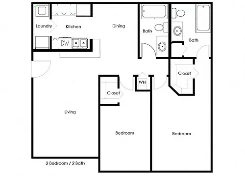 Floor plan St. Bernadette