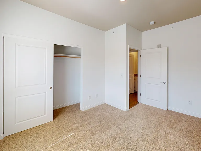 The Alfred bedrooms feature lush carpet and ample closet space. The Alfred bedrooms feature lush carpet and ample closet space.
