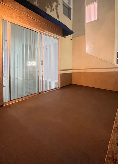 Balcony from the living room