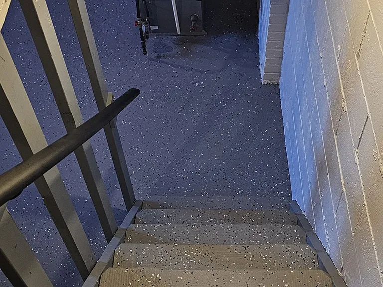 Clean dry basement
