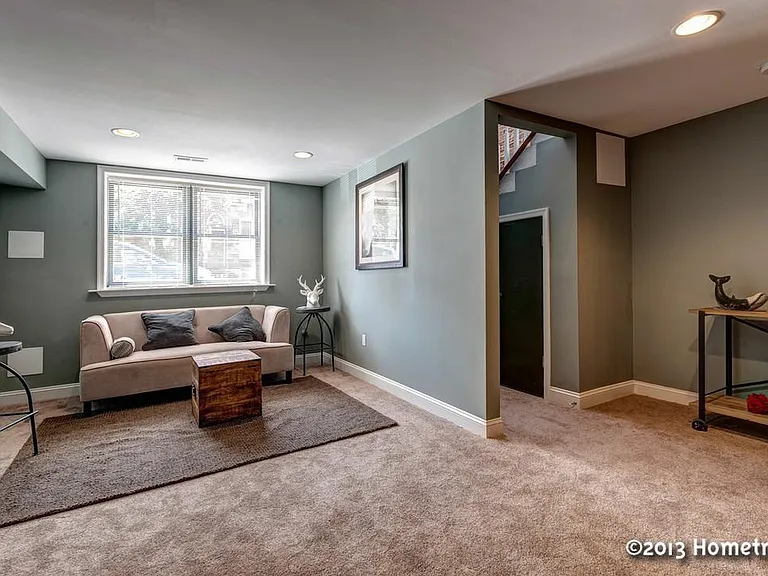 Basement living area