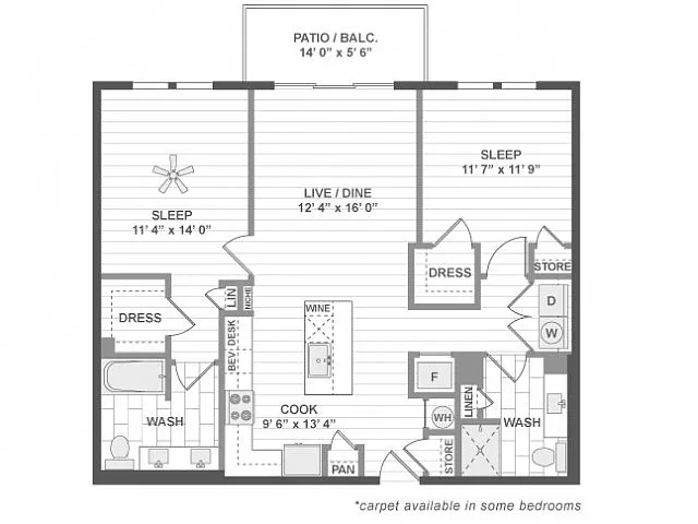 Floor plan C5
