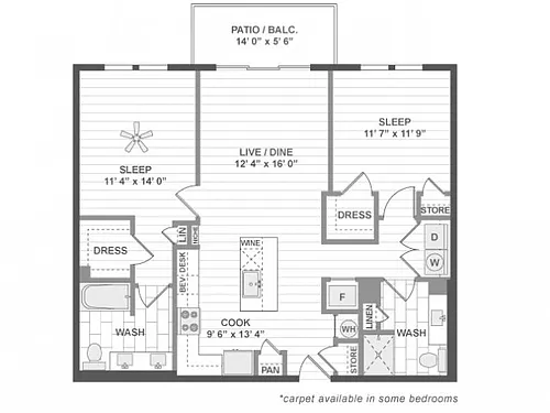 Floor plan C5