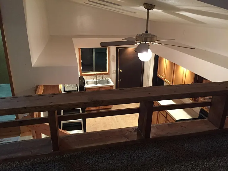kitchen from loft