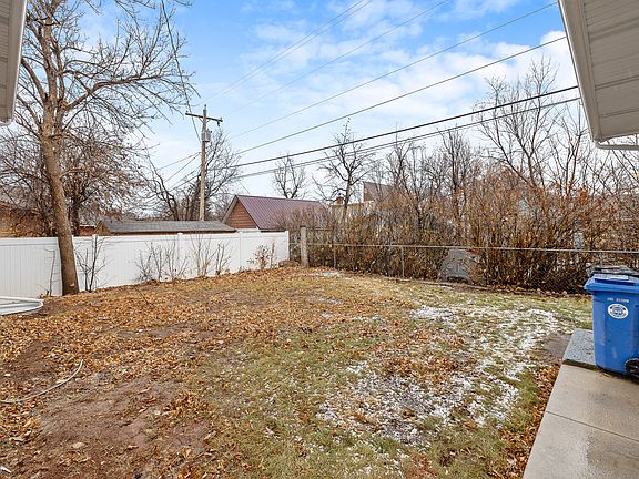 Backyard from the Driveway