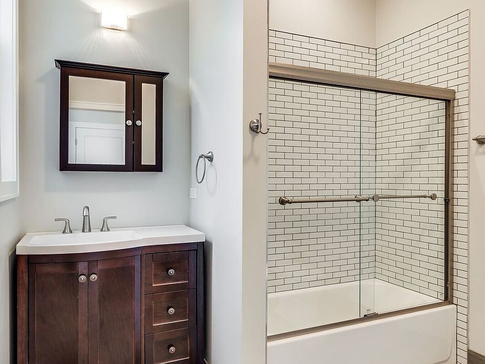965 W 18th Street Bathroom Vanity and Shower