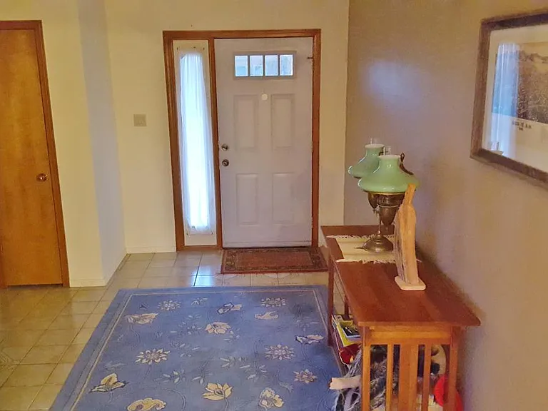 Front door area