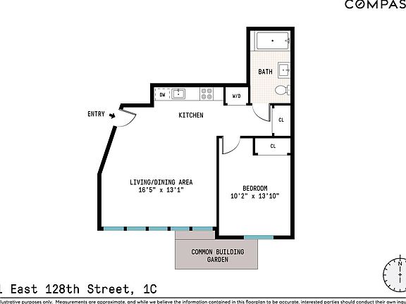 2nd image of 51 E 128th St APT 1C
