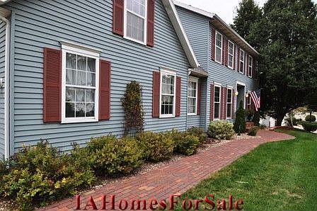 Landscaping with new red brick walkway