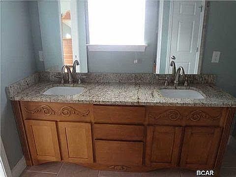 Updated master bathroom