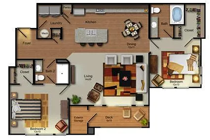 Floor plan MOMA-HC