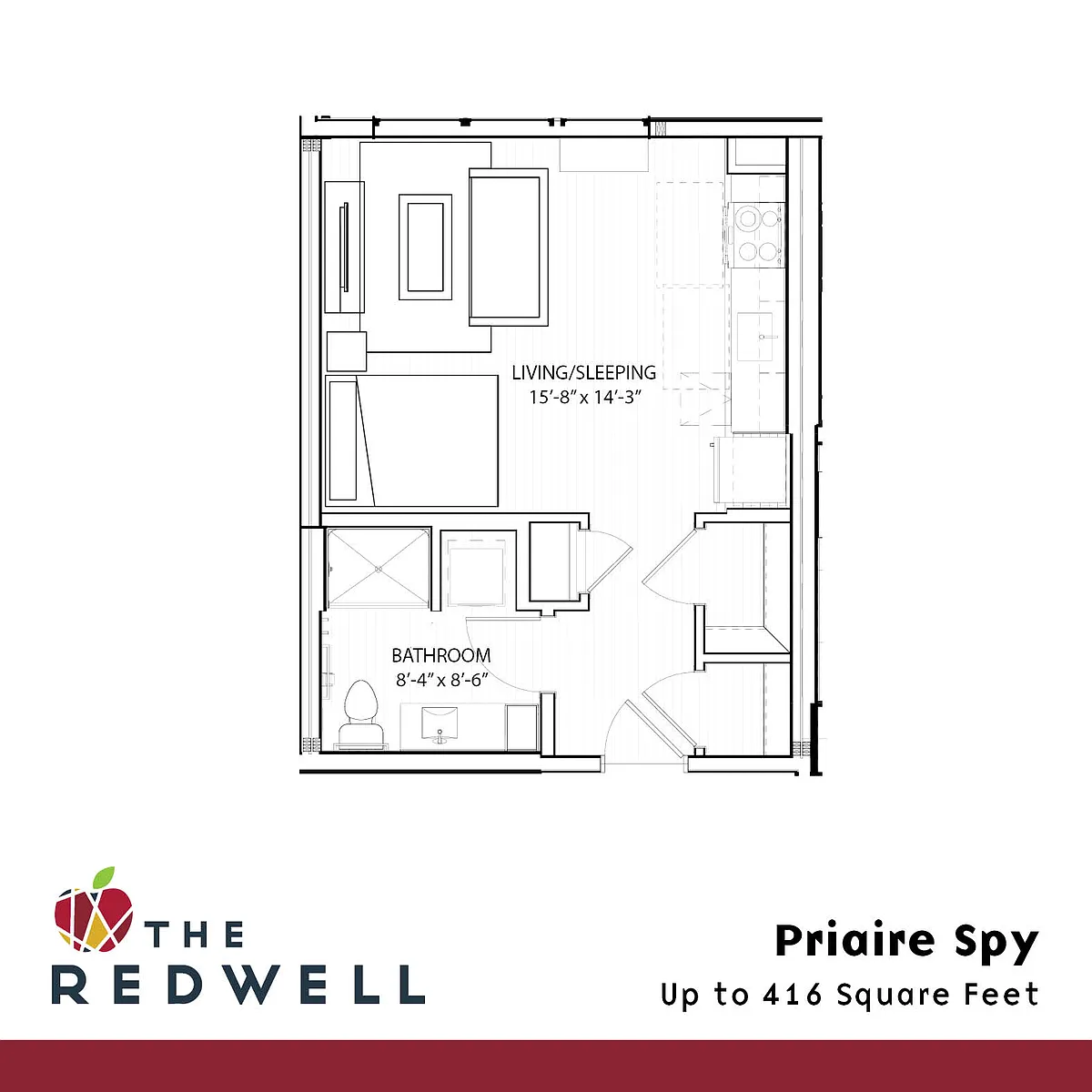 Floor plan Prairie Spy