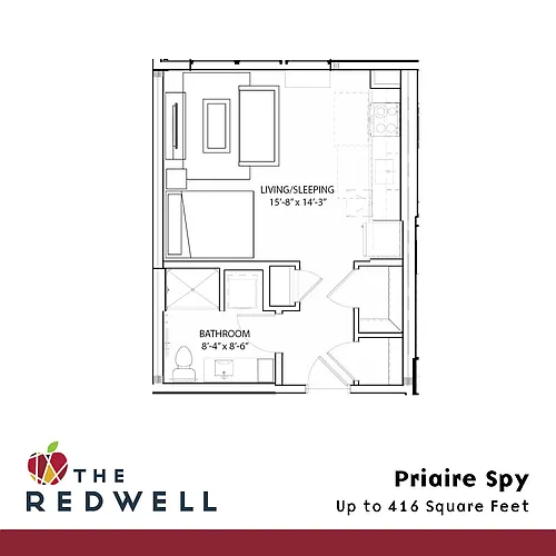 Floor plan Prairie Spy