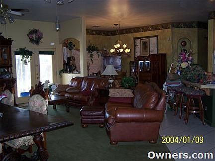 french doors to backyard