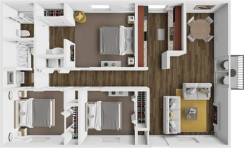 Floor plan The York