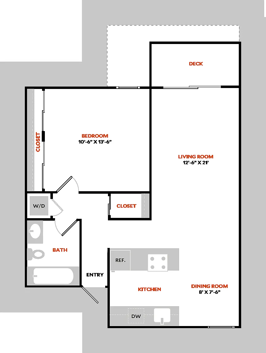 Floor plan Plan 1BR