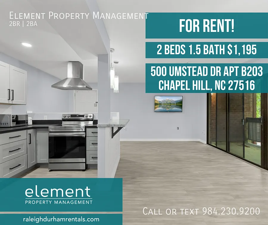 2 bed, 1.5 bath, 923 sqft, $1,195 — Photo 1