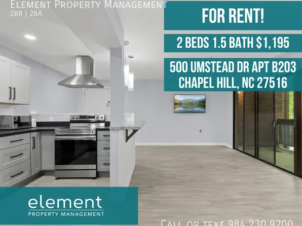 500 Umstead Dr APT B203, Chapel Hill, NC 27516