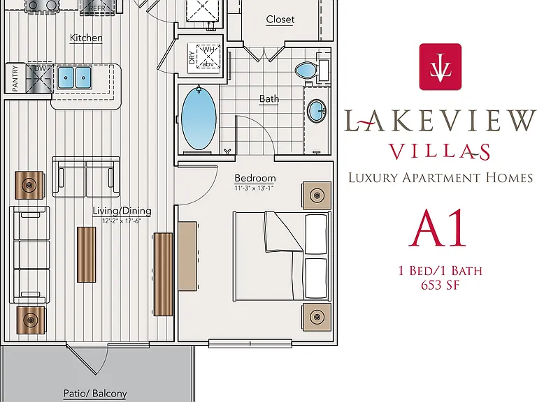 Lakeview Villas Floor Plan A1 Lakeview Villas Floor Plan A1
