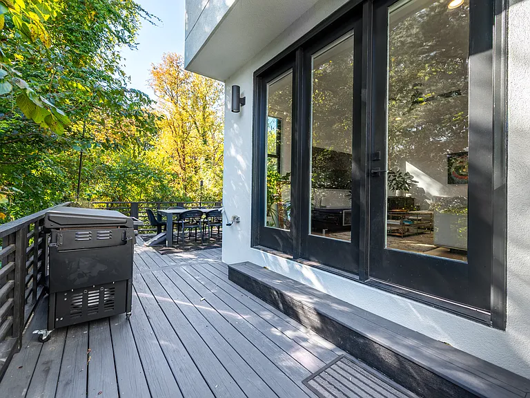 first floor deck