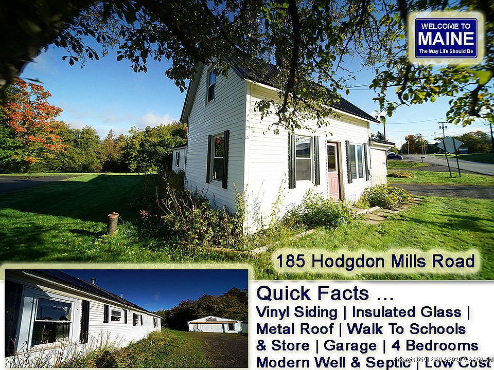 185 Hodgdon Mills Rd, Hodgdon, ME 04730 Zillow