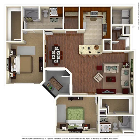 Floor plan B3