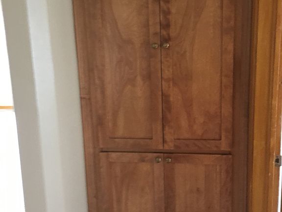 1 of 2 hallway storage areas