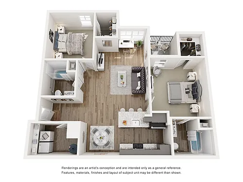 Floor plan B3